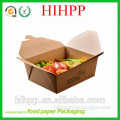 wholesale biodegradable paper bento lunch box frozen food packaging noodle box